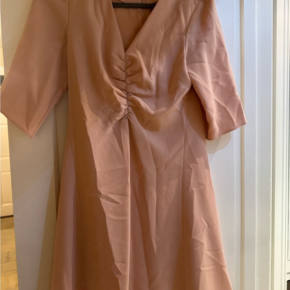 Tibi Blush Long Sleeve Dress